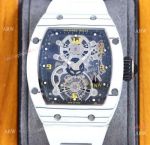 Swiss Quality Richard Mille RM17-01 Manual Winding Watches White TPT Case